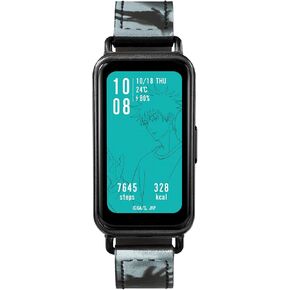 Jujutsu Kaisen Megumi Fushiguro Model Smart watch-50M Waterproof,Fitness Watch with Heart Rate/Sleep Monitor/Steps Monitor, 100+ Sports Modes