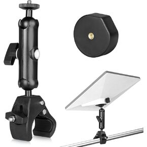 Starlink Mini Mount, RV Pole Clamp Mount for Starlink Mini, Compatible with Original Pipe Adapter, Adjustable Clamp Bracket for RV/Pole/Yacht/Camper/Guardrails