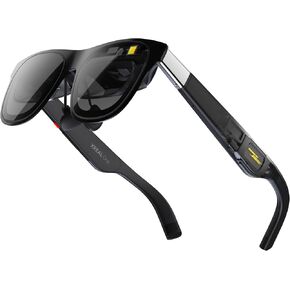 XREAL One AR Glasses with X1 Chip, Native 3 DoF, 147" 50°FOV 120Hz HD Display, Renowned Audio, 3 Adjustable Lens Transparency, Smart Glasses for iPhone 16/15, Steam Deck, ROG, Mac, PC, Android & iOS