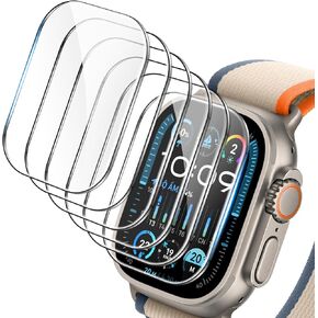 LK 6 Pack for Apple Watch Series 10 Screen Protector 42mm - Anti-Scratch, Self-Healing Soft TPU Screen Protector for Apple Watch 42mm, Bubble Free, HD Transparent, Touch Sensitive