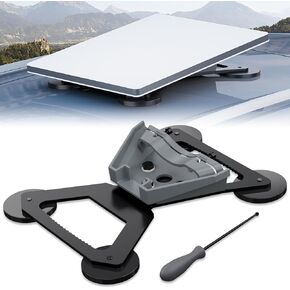Starlink Mini Mount, Magnetic with 200lbs Heavy Duty Magnet Bases, Starlink Mini Accessories Anti-Theft Starlink Mini Mount for RV, Car, Boat, Truck Aluminum Alloy