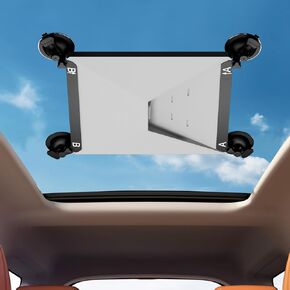 Starlink Mini Car Suction Cup Mount, Secure Mounting Kit for Car Windows & Sunroofs, Strong Suction Design Ensure Stable Satellite Signal for RVs, Boats and Road Trips with 2 Replaceable Suction Cup