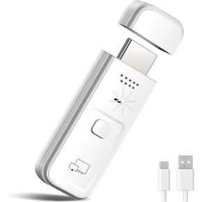 Wireless HDMI Transmitter and Receiver 2-in-1, 4K Decode 1080P Output Wireless HDMI, 2.4G&5G Display Adapter Plug & Play, Portable Streaming Video and Audio to Monitor from PC/DV/HDTV/Projector/TV Box