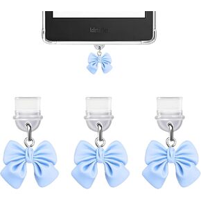 Charms for Kindle, Dust Plug Charm Compatible with Kindle with Type C Charging Port, Coquette Gift for Book Lover Readers Men Women Teachers Students, Accessories for Kindle