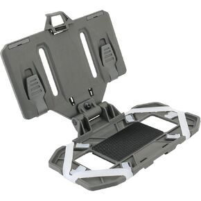 Phone Mount for Vest,Plate Carrier Tactical Phone Holder,Quick Release Flip Cover,Screen Size 4.7"-6.7" (Black)
