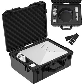 Starlink Mini Case, IP67 Waterproof Hard case Fits Star Link Mini Dish, Portable Shoulder Dual Carry Options with Precision Cut Foam For Starlink Accessories,Ideal for Travel and Camping