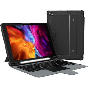 Nillkin for iPad Pro 11 Inch Case with Magic Keyboard (M4, 2024), Detachable Magnetic iPad Pro 11 Keyboard Case with Pencil Holder/Slide Camera Cover/7 Colors Backlit/Adjustable Stand/Touchpad, Black
