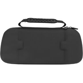 Carrying Case for ROG Ally X 2024 RC72LA, Portable Hard Shell Carrying Case for Rog Ally 2023 RC71L for MSI Claw A1M and Other Accessories, with Pockets (Gray)