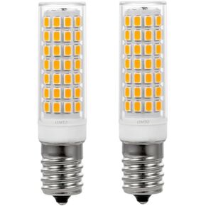 E17 LED Bulb ETL Microwave Light Bulb Over Stove Appliance 8206232A 80W for Refrigerator, Range Hood,Stove Light Bulb,Desk lamp Light Bulb,Home and Kitchen Lighting Bulb (5, Daylight White 6000K)