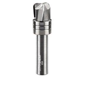 Deep Reach Bowl Router Bits, 1/2 Inch Shank, 1/4 Radius, 3 Flute, USA Made Carbide Head Bowl and Tray Router Bits - US57250BD