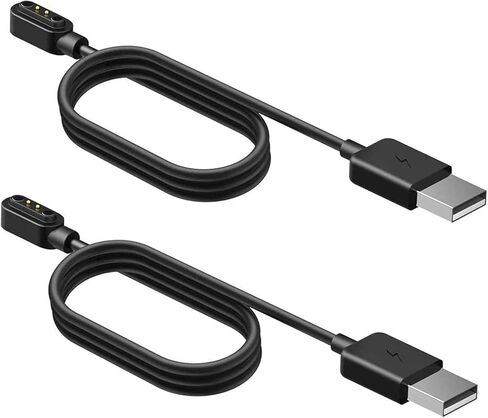 Compatible with Philips GoZero Water Bottle Charger, Magnetic Replacement Charging Compatible for Philips GoZero Smart Water Bottle (2 Pack -Black+White) in Kuwait