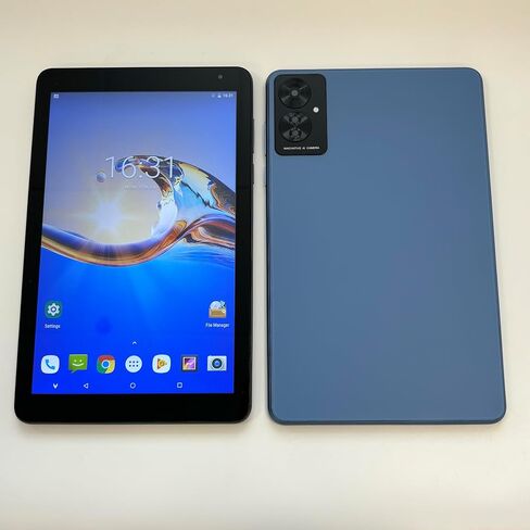 Tablet with Keyboard，10.1 inch Screen，3GB RAM，128G+128G Memory，4G LTE Android Tablet with Dual SIM Slots, 5MP+16MP Camera, 5000mAh Battery，Notebook Computer，Tablet (Black, 3) in Saudi Arabia