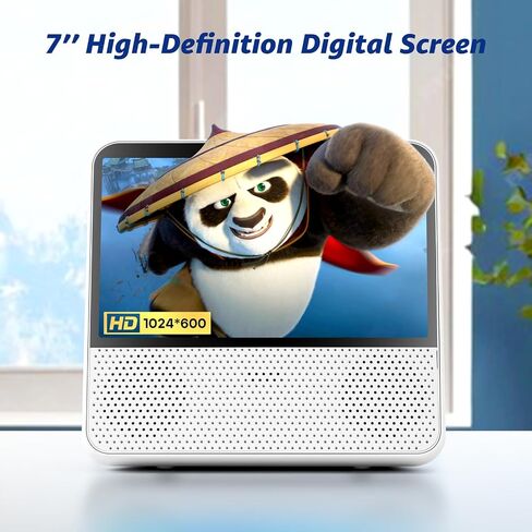 Roadom 9.8 "مشغل أقراص DVD المحمولة مع الشاشة ، 7 '' HD 1024*600 شاشة رقمية ، 4000 مللي أمبير في الساعة صوت استريو Hi-Fi ، جهاز التحكم عن بُعد ، تلفزيون مزامنة ، تشغيل استئناف ، DVD/CD/Bluetooth/USB/خط/مؤقت/تكرار. in Kuwait