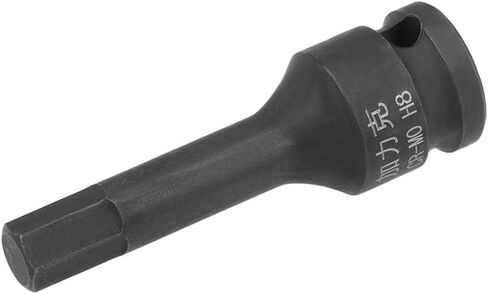 TOP-VIGOR 3Pcs Impact Hex Bit Socket, 3/8" Drive x H5 (5mm) Allen Key Socket, Premium CR-MO Steel Bits, Hex Bit with 60mm Length for Torque Wrench, Ratchet Wrench, Impact Power Drills in Kuwait