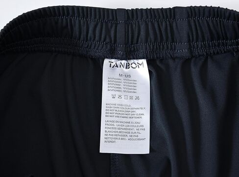 شورت ZONBAILON رجالي رياضي بخصر مطاطي مع جيوب عميقة برباط 9 بوصة درزة داخلية in Kuwait