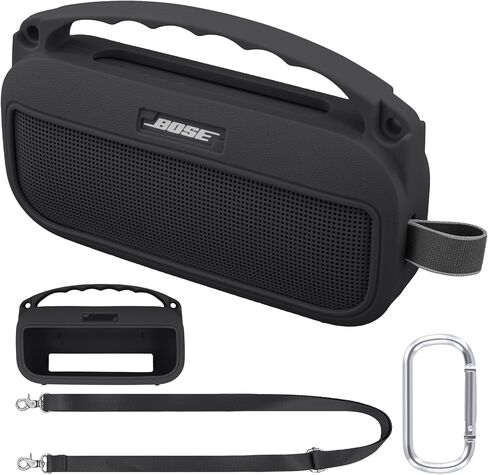 استبدال حالة السيليكون الناعمة CO2CEA لـ BOSE New SoundLink Flex 2nd Gen Bluetooth Portable (حالة السيليكون ، حالة زرقاء) in Kuwait