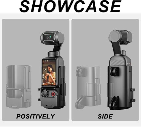 قفص واقية من الألومنيوم لـ DJI Osmo Pocket 3 كاميرا ، واقي شاشة زجاجي مقسى 9H وإطار قوس التثبيت الممتد مع حامل أحذية بارد ، وملحقات محول التوسع لـ DJI Osmo Pocket 3 in Kuwait
