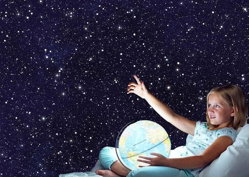 7 × 5 قدم النسيج الناعم/البوليستر ليلة السماء النجمة الكون الفضاء Starry تصوير خلفيات الأطفال أو الفتاة in Kuwait