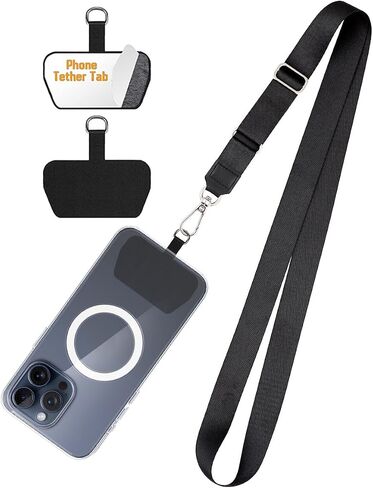 COOKOOKY Phone Lanyard and Phone Tether Tab Patches,Universal Phone Case Patch Strap Compatible with Most Phone Cases in Saudi Arabia