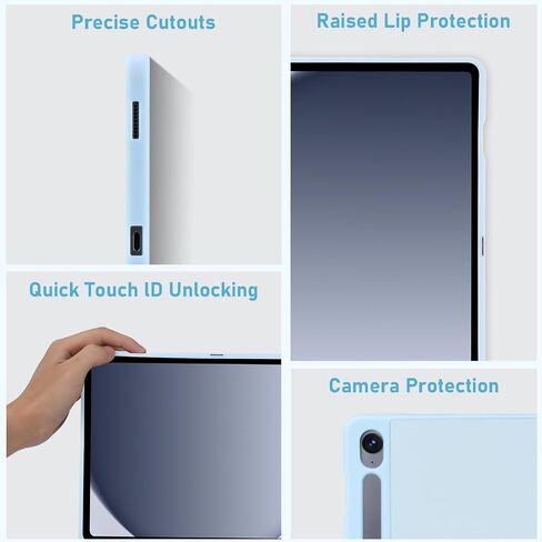 حالة لـ Samsung Galaxy Tab S9 11 Inch 2023 - Pink in Kuwait
