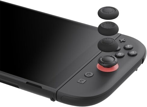 by Skull & Co.Thumb Grips Joystick Cap Analog Stick Cover for Nintendo Switch 2 Joy-Con - Neon Blue & Red, 3 Pairs (6pcs) in Kuwait