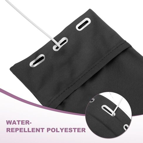 PATIKIL Universal Running Armband Sleeve 7"x4", Cell Phone Arm Bands Sleeve with Zipper Pocket for Key Earphones Credit Cards Sports Gym Workouts Exercise (S, Black) in Saudi Arabia
