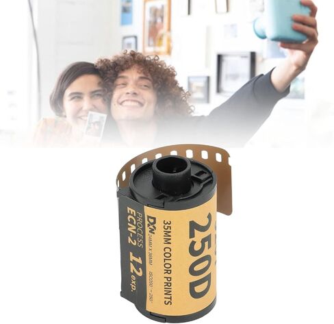 35mm Film, 35mm Color Print Film for 135 Camera, Professional Wide Exposure Range ECN 2 Process Colour Print Camera Film, Universal & High Contrast (8 Sheet) in Kuwait