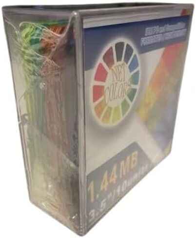 New 10 Pack of Color Floppy Diskettes 3.5" 1.44MB 2HD Formatted IBM in Saudi Arabia