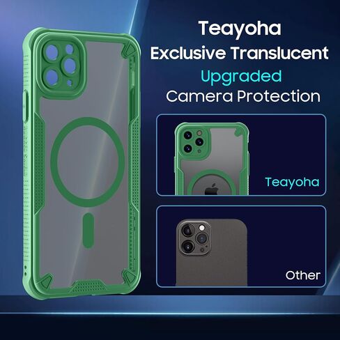بالنسبة لحالة iPhone 11 Pro ، فإن الظهر غير اللامع المتوافق مع Magsafe المغناطيسي النحيف الصدمية المقاومة للصدمات مع غطاء هاتف حبل الحبل 5.8 بوصة ، أسود in Kuwait