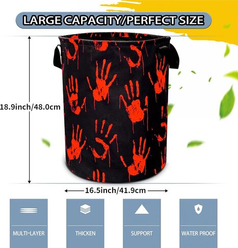 Color Hippie Flowers Laundry Basket Folk Art Flowers Foldable Oxford Cloth Funny Tote Bag Laundry Hamper Clothes Storage Bucket Toy Organizer For Bathroom/Laundry/Bedroom 18.9x16.5 In in Saudi Arabia