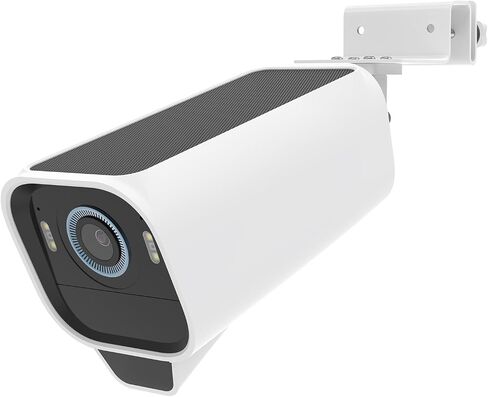 Gutter Mount Bracket +Silicone Cover Skin for Eufy Security eufycam S3 Pro Camera (White) in Saudi Arabia