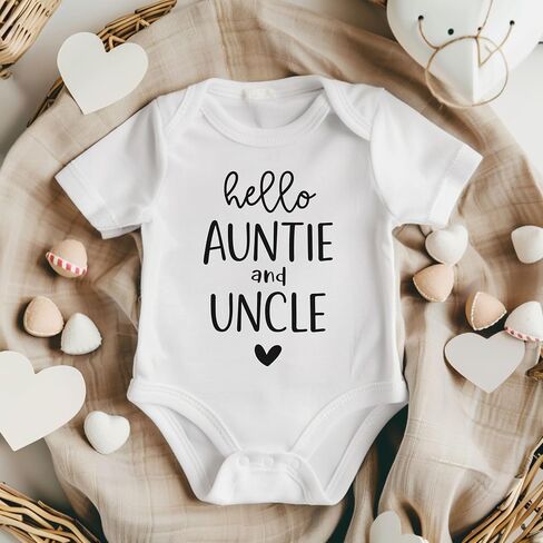Hello Auntie & Uncle - New Baby تكشف عن العمة والعم - ​​بدعوى أطفال إعلان الحمل - مفاجأة للعمة والعم (طبيعي) in Kuwait