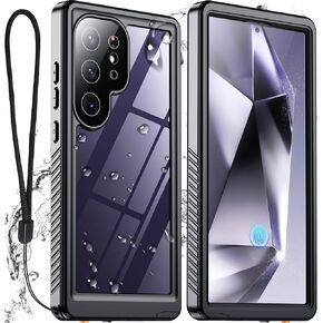 Spidercase لـ Samsung Galaxy S25 Plus Case مقاومة للماء وشاشة ومضمنة واقي عدسة الكاميرا [IP68 تحت الماء]