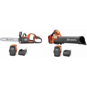 Husqvarna 970601202 350i 42V Power Axe Brushless Lithium-Ion 18 in. Cordless Chainsaw Kit