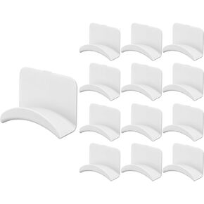 60 Pcs Headphone Wall Hangers Adhesive Gaming Headset Holder Hooks for Wall Mount Strong Universal Stand Hooks for Most Headphone Controller, Hat, Baseball Caps, Closet, Door