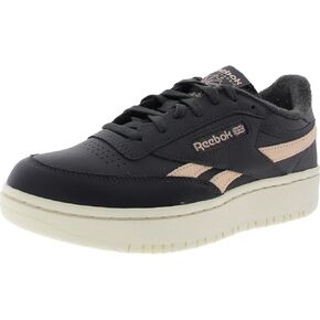 Reebok Women's Club C Double Revenge Sneaker, Grey 6/Grey 6/Vintage Chalk, 8
