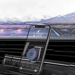 Magnetic Phone Holder for Car, 360 Adjustable Car Phone Holder Mount, Auto Air Vent Cell Phone Holder Mount, Universal Car Accessories Vent Magnetic Phone Holder Fit for All Smartphones