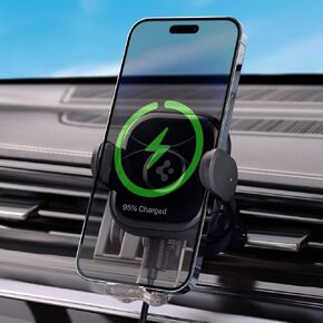 Spigen OneTap Universal Phone Holder for Car, Upgraded Two-Joint System, Adjustable Car Mount Mobile Cradle for Dashboard/Windscreen/Touchscreen Compatible with iPhone, Samsung, and More