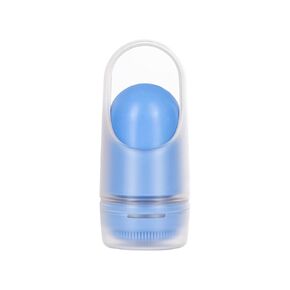Ubbi Sunsqueeze Sunscreen Applicator, Refillable Roll On, Soft Silicone Bristled Applicator for Babies and Kids, TSA-Approved, Holds 3.38 Fluid Ounces, 2 Pack, Blue & Yellow