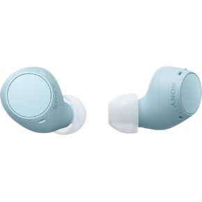 Sony WF-C510 Wireless Bluetooth Earbuds with Deep Bass, Clear Call Quality, IPX4 Water Resistance, Lightweight Design, Long Battery Life, Quick Charging, iOS & Android Compatible (White)