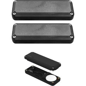 Elevation Lab TimeCapsule AirTag 10-Year Battery Case (4 Pack) - Over 14x More Capacity Than CR2032 | IP69 Waterproof, Uses AA Batteries, Patented