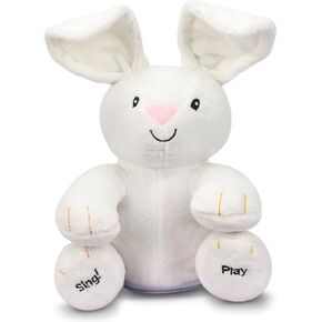 6 Pcs Easter Basket -My First Easter Basket Stuffed Plush Playset Baby's First Easter Basket Stuffed Cartoon Bunny Easter Egg Plush Basket for Kids