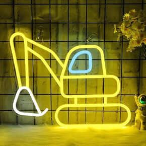 Rocket Neon Sign, LED Light Room Decor, USB Powered Light Up Space Element Universe Theme Decoration, for Bedroom Living Room Gaming Room Man Cave Home Party Birthday Gift for Teen Boys