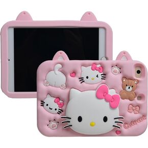 Cartoon Case for iPad Pro 11/10.9" /iPad Air 4，MONEHOYSY Cute Soft Silicone Kickstand [Drop Proof,Shock Proof,Anti Slip] Back Stand Cover Case for Kids Children Teens Girls Boys (for Stitch)