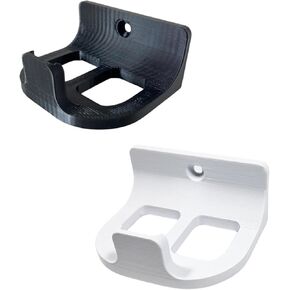 Universal Wall Mount Game Controller and Headset Holder Organizer (White, Pack of 1)