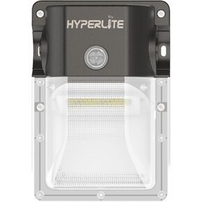 HYPERLITE LED Wall Pack 30W: 2Pack 3600lm 5000K Wall Pack LED Exterior Light, LED Wall Pack Light with Dusk to Dawn Photocell for House, Garage, Door, Yard, Porch, Home, Patio, Deck
