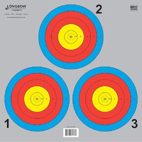 Archery 5 SPOT & 3 SPOT Vegas Targets by Longbow 8, 20, 50 & 200 Packs