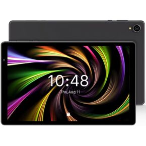 ApoloSign Android 14 Tablet, 10.1" Touch Screen Tablets with Octa-core, 5000mAh Battery, 8(4+4)GB RAM+64GB ROM Expandable Storage via TF, WiFi, BT 5.0, Dual Camera, Split Screen Support (Light Black)