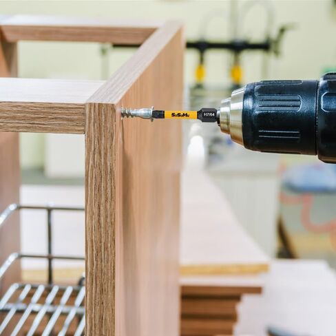 (53Pcs) Impact Hex Head Allen Wrench Bit Set, Hex-Shank S2 Alloy Steel Hex Bits Kit With Anti-slip Drill Bit Extender And Magnetic/Demagnetization Circle For Woodworking, Electrical Accessories in Kuwait