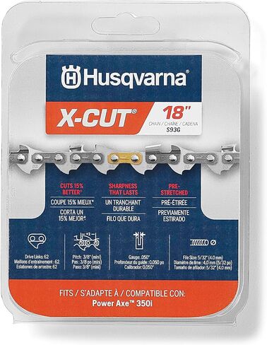 Husqvarna 970601202 350i 42V Power Axe Brushless Lithium-Ion 18 in. Cordless Chainsaw Kit in Saudi Arabia
